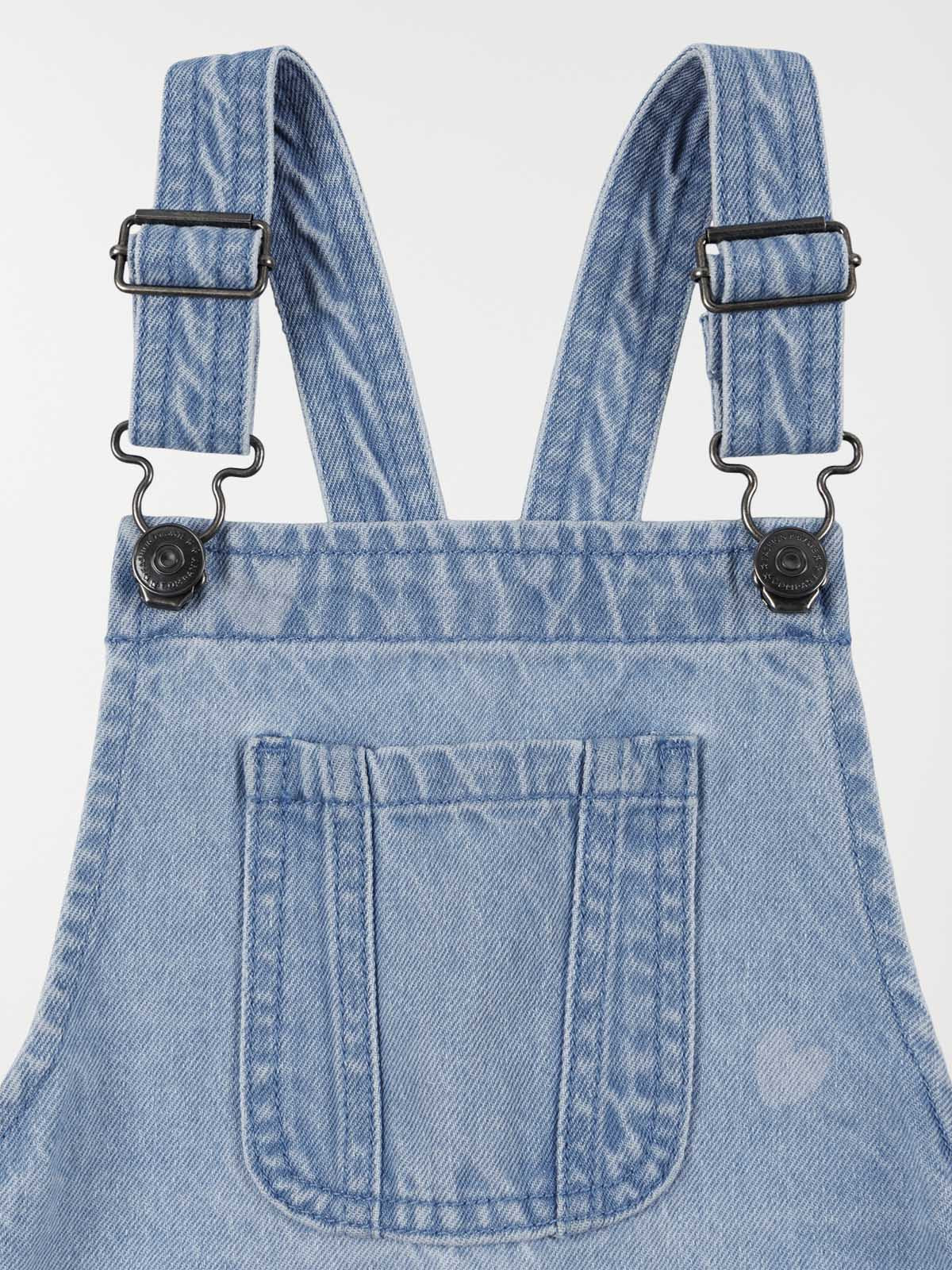 Salopette coeurs fille (3-12A)