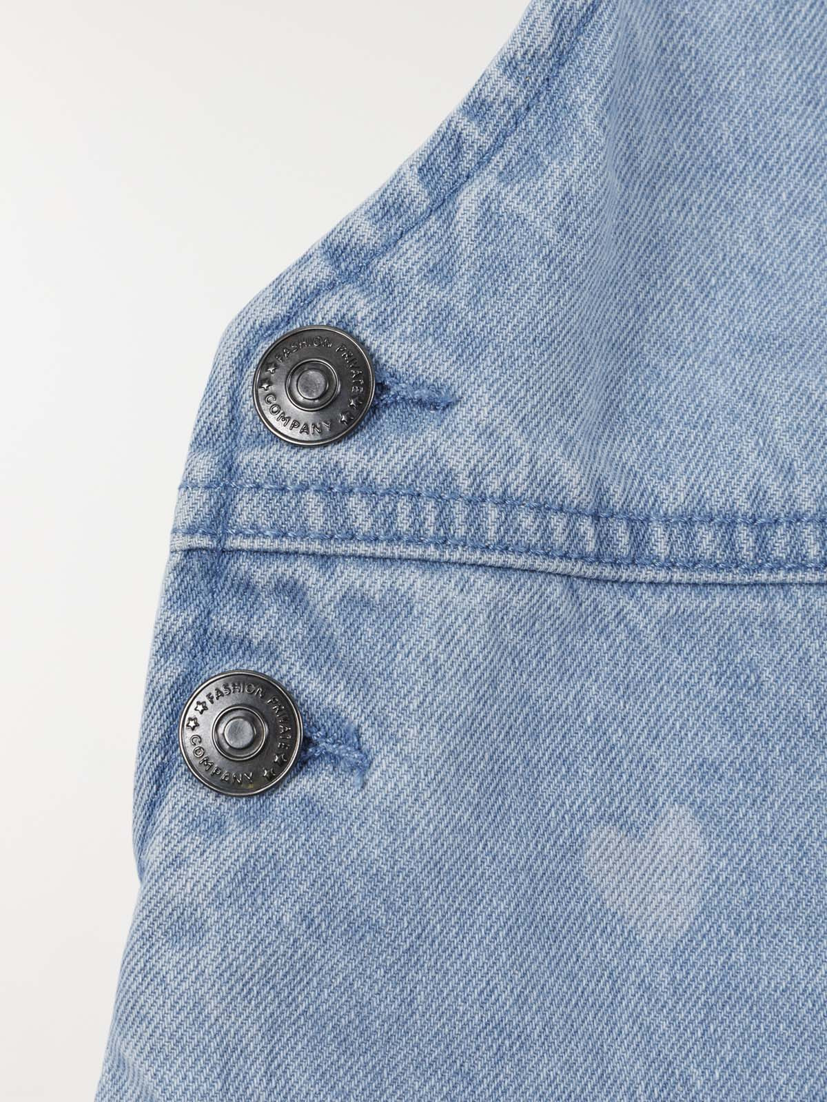 Salopette coeurs fille (3-12A)