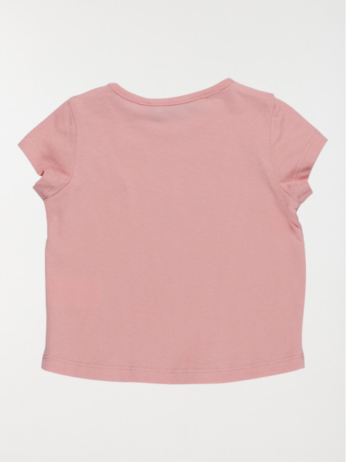 T-shirt petit coeur fille...