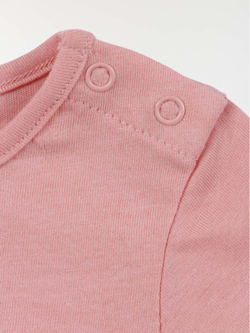 T-shirt petit coeur fille...