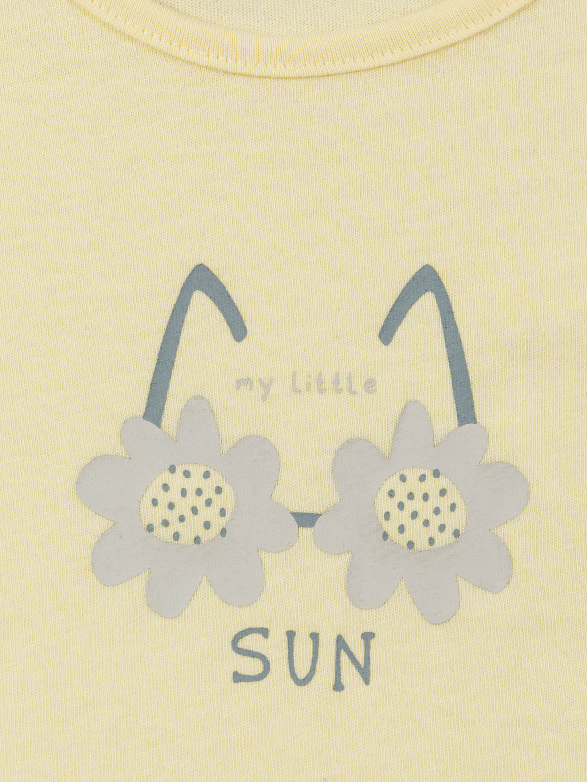 T-shirt my little sun fille (3-36M)