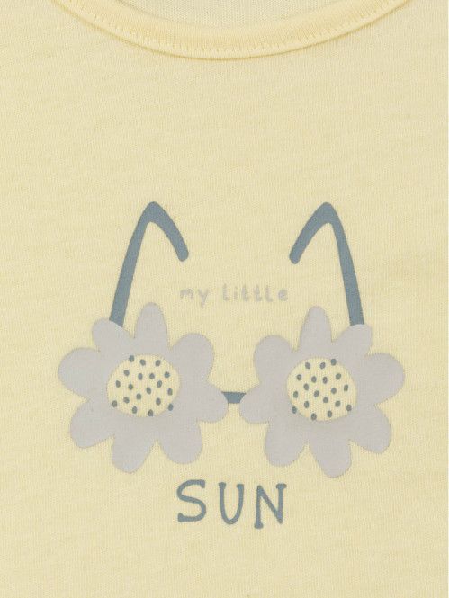 T-shirt my little sun fille...