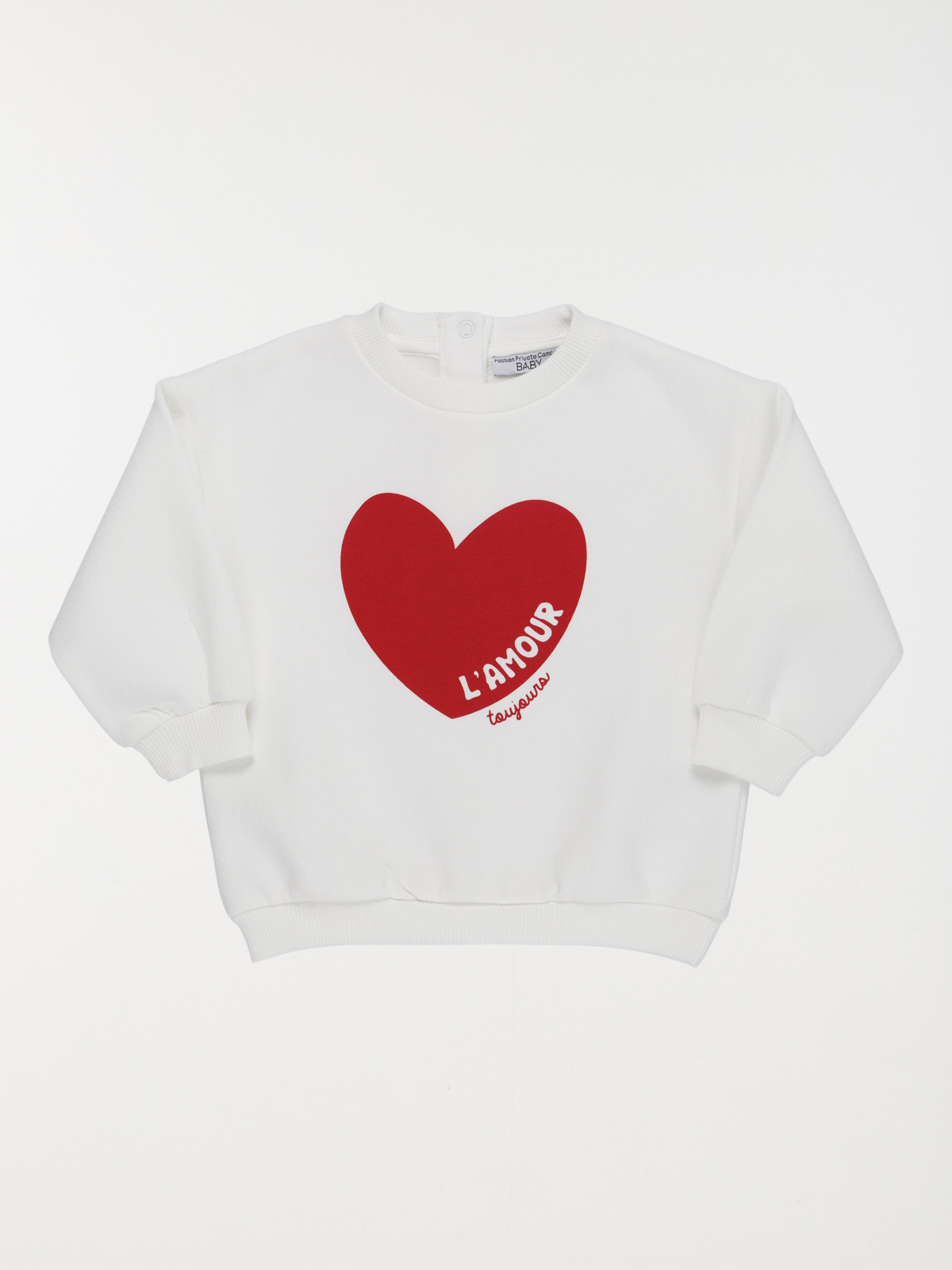 Sweat amour toujours fille (3-36M)
