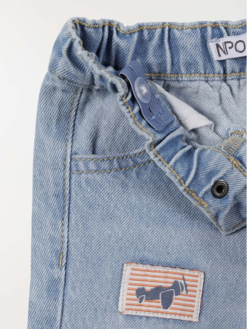 Jean taille élastiquée...