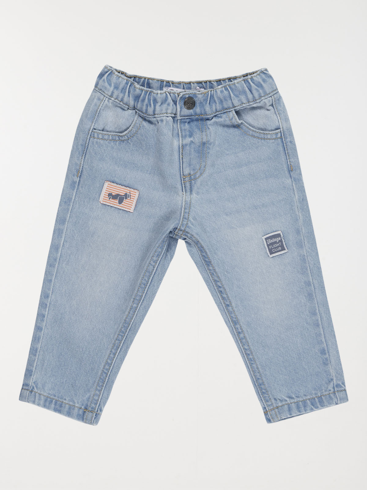 Jean taille élastiquée garçon (6-36M)