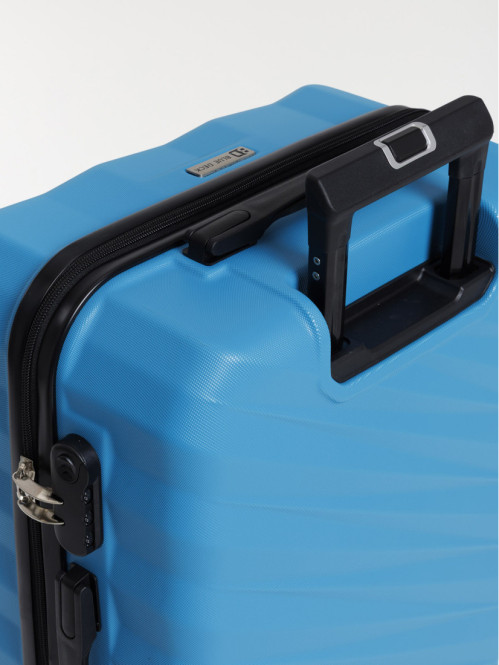 Valise rigide bleue 40 x 20...