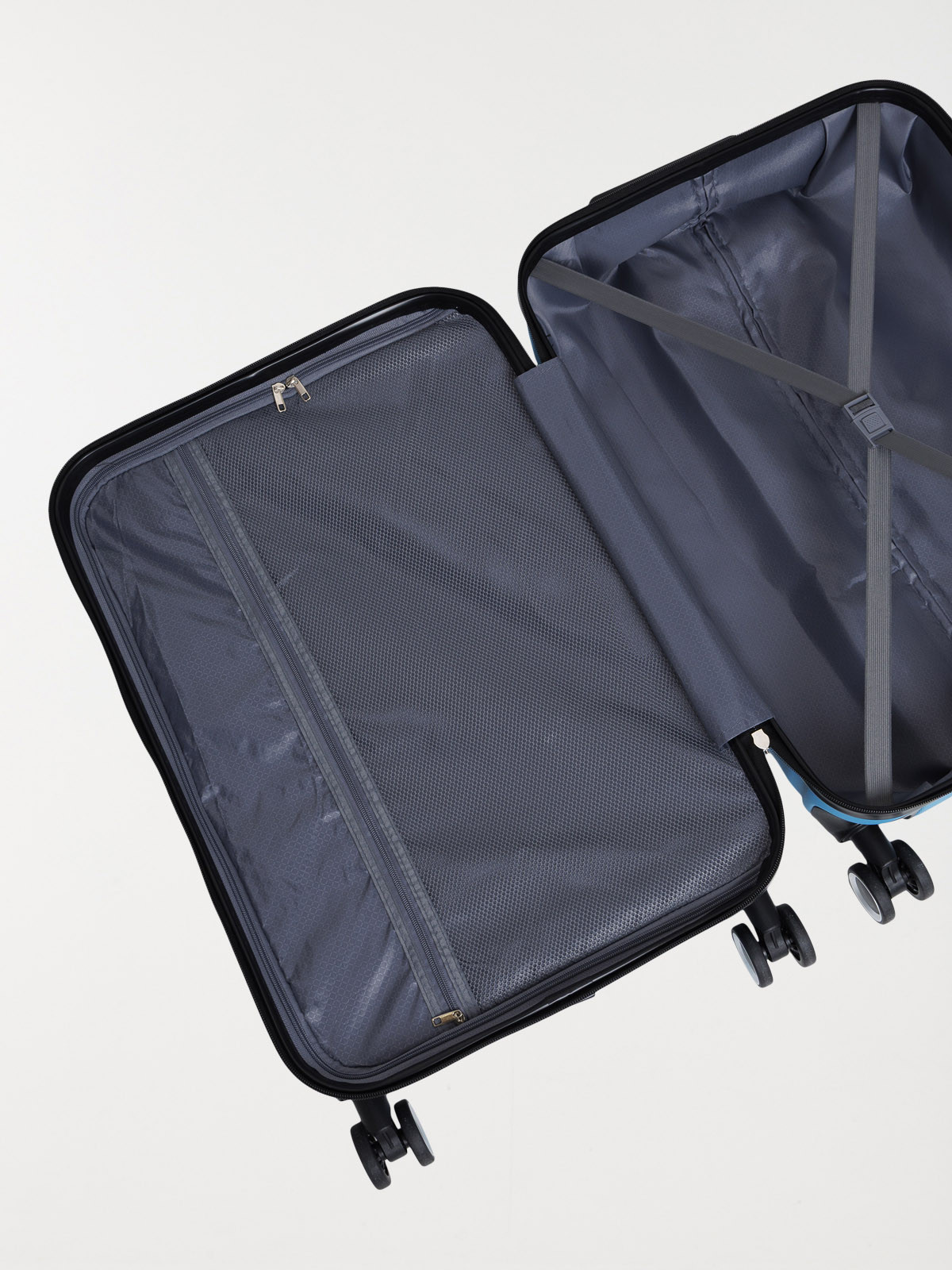 Valise rigide bleue 40 x 20 x 55 cm Valise rigide bleue 40 x 20 x 55 cm