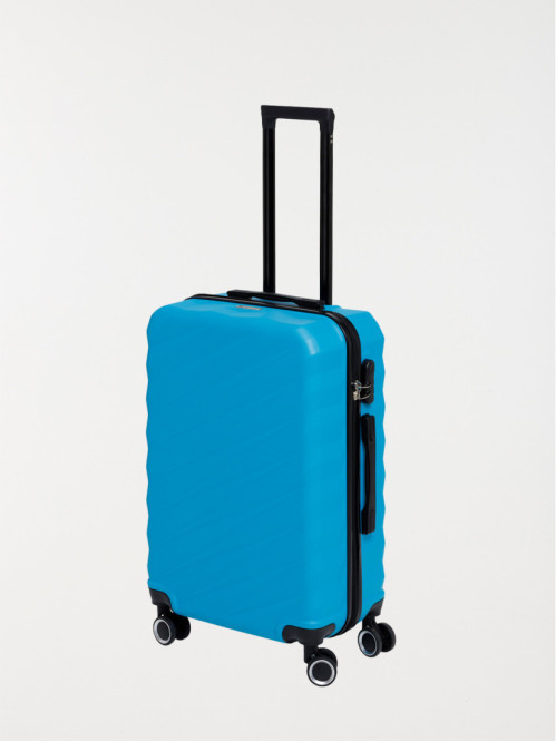 Valise rigide bleue 40 x 20...