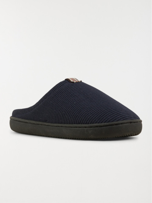Chaussons coloris marine...