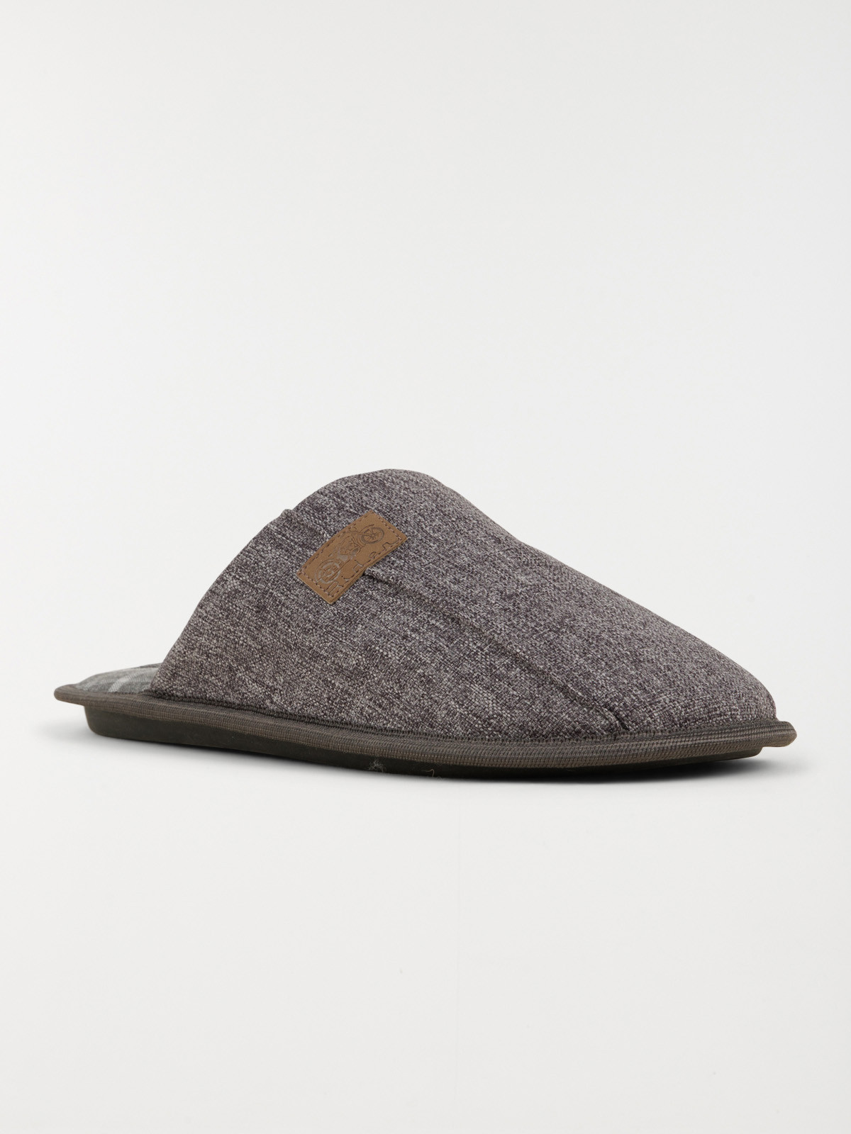 Chaussons gris homme (41-46) Chaussons gris homme (41-46)