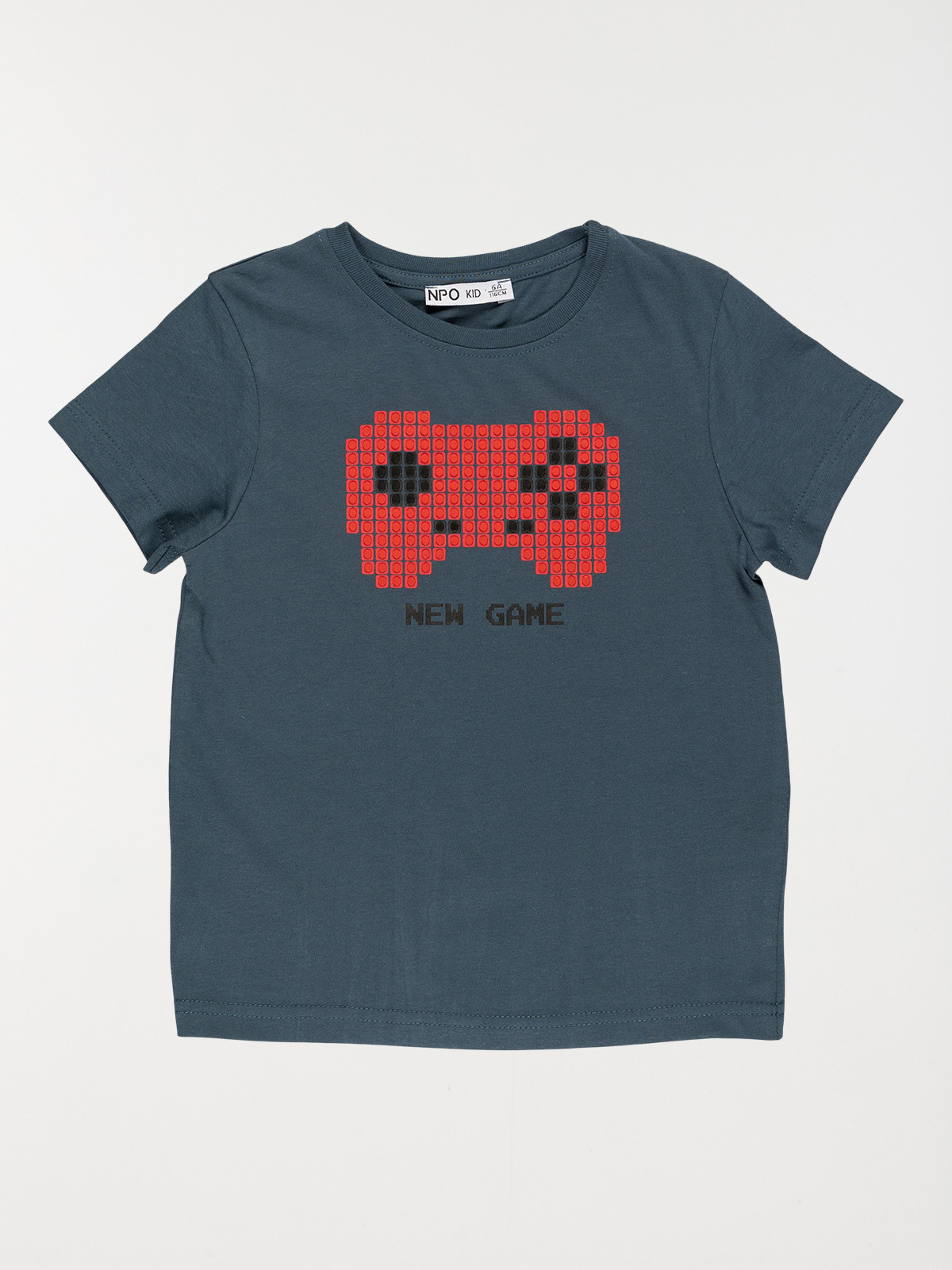 T-shirt manette jeu vidéo garçon (3-8A)
