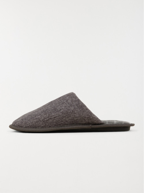 Chaussons gris homme (41-46)