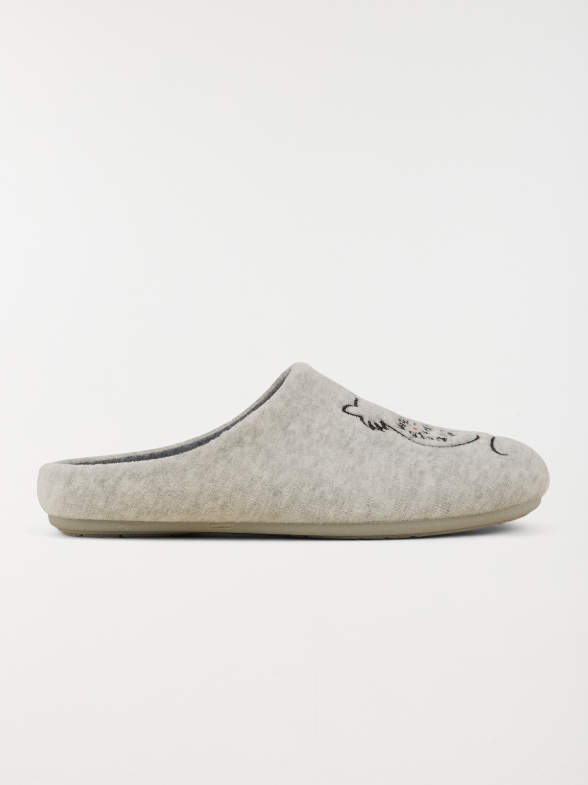 Chaussons chat brodé femme (36-41)