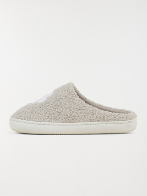 Chaussons maille bouclette...