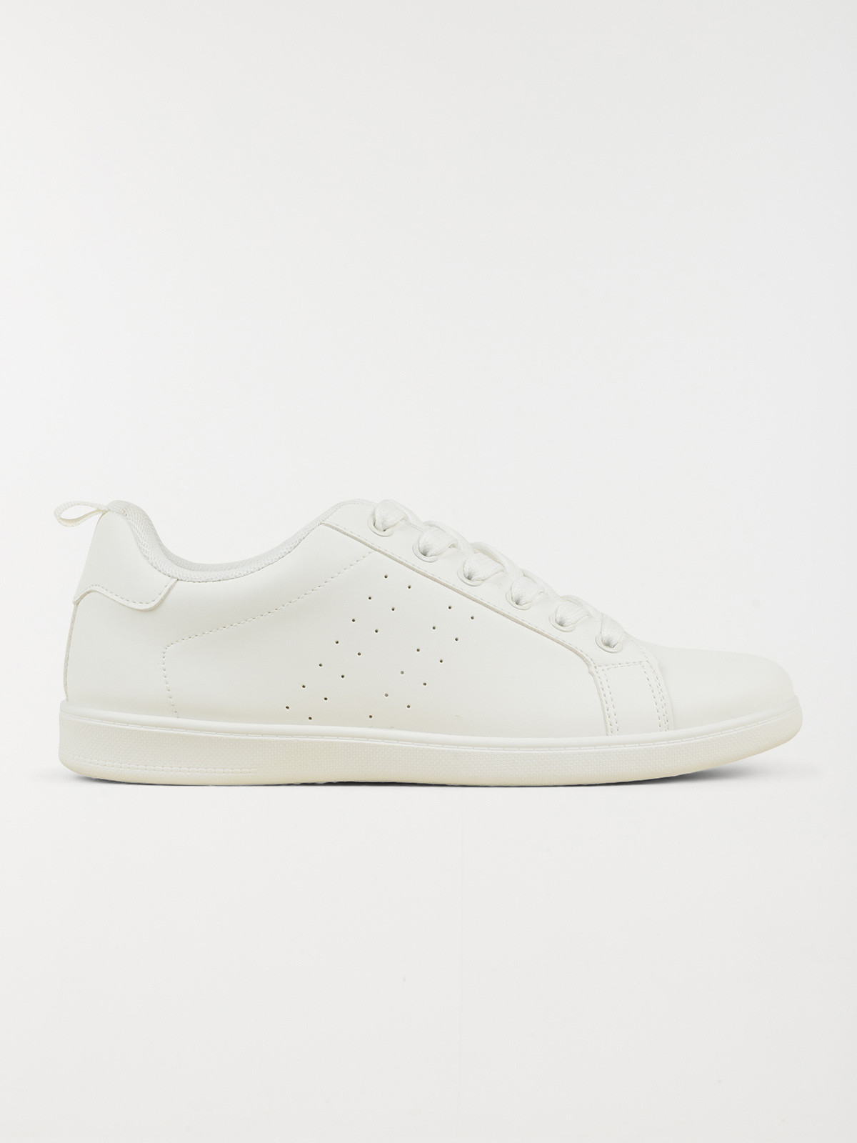 Baskets basses blanches femme (36-41)