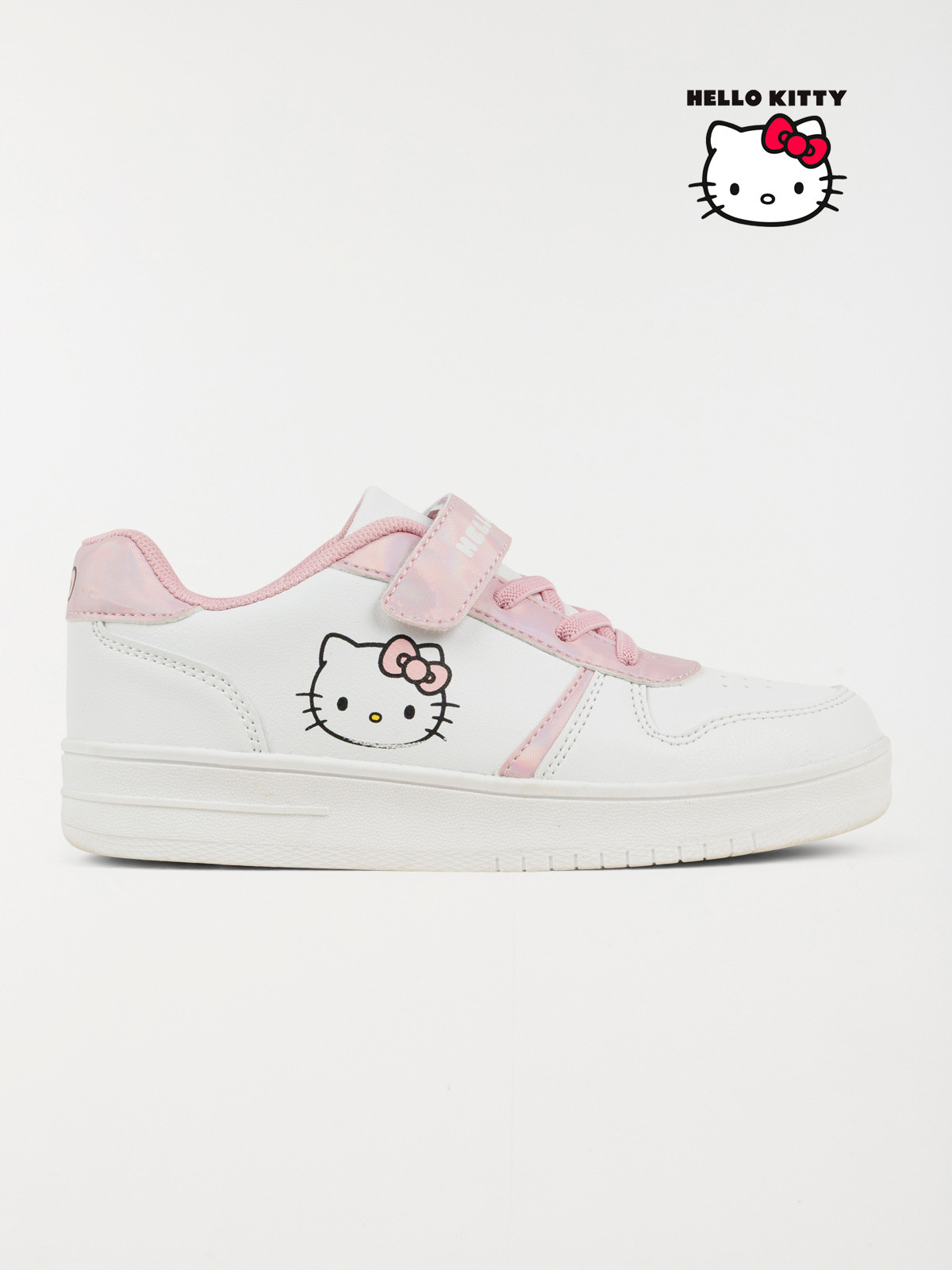 Basket blanche Hello Kitty fille (31-36) Basket blanche Hello Kitty fille (31-36)