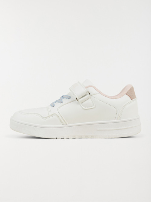 Basket blanche Angel fille...