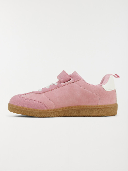 Baskets roses fille (31-36)