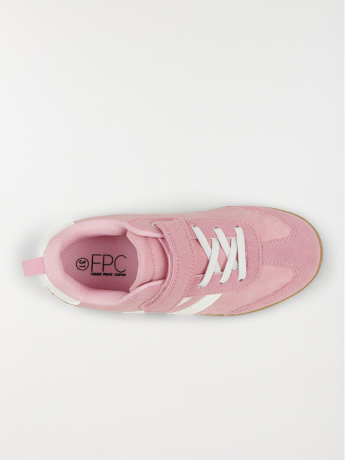 Baskets roses fille (31-36)