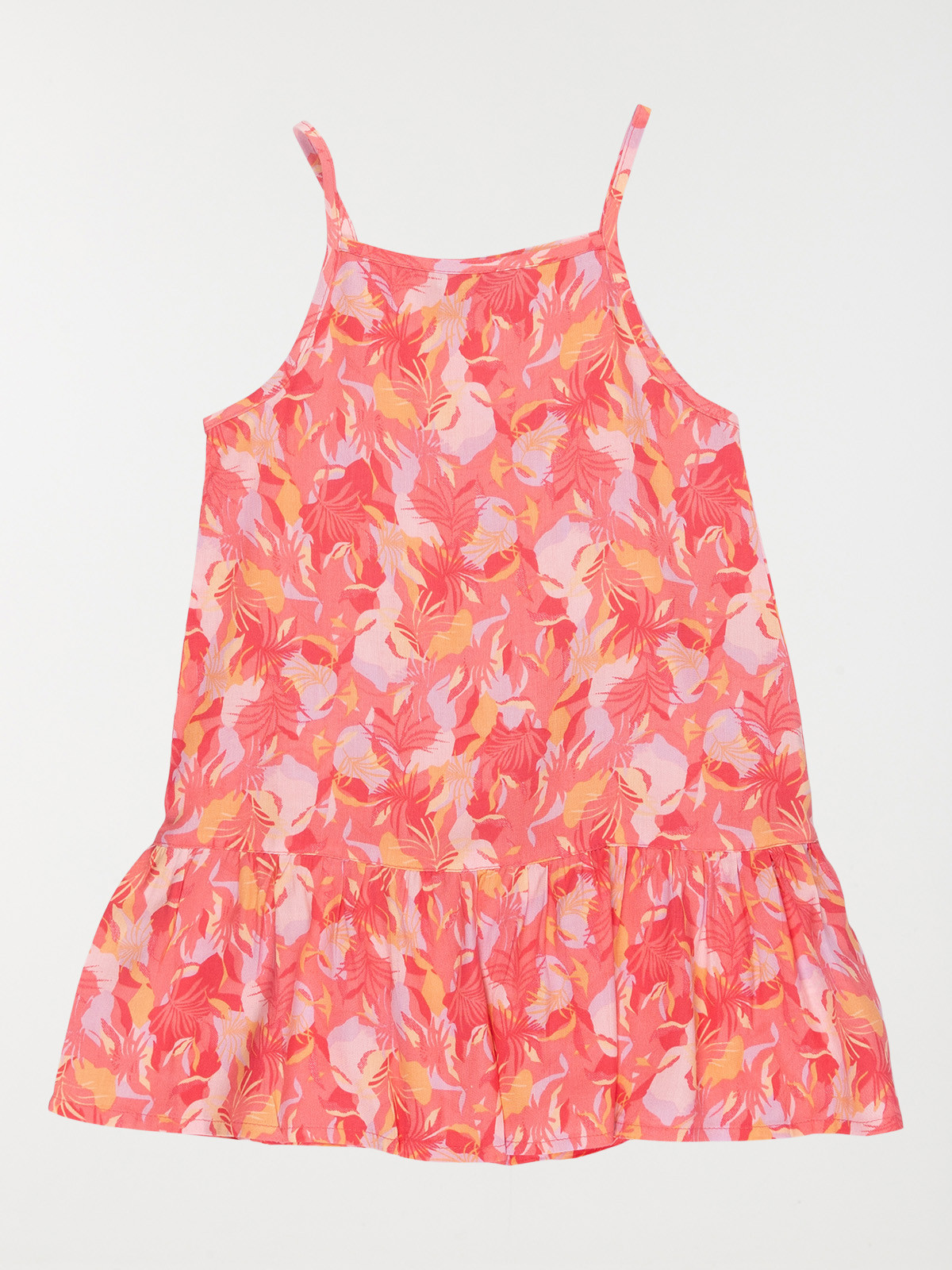 Robe imprimée à bretelles fille (3-8A)