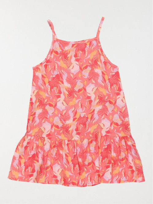 Robe imprimée à bretelles fille (3-8A)