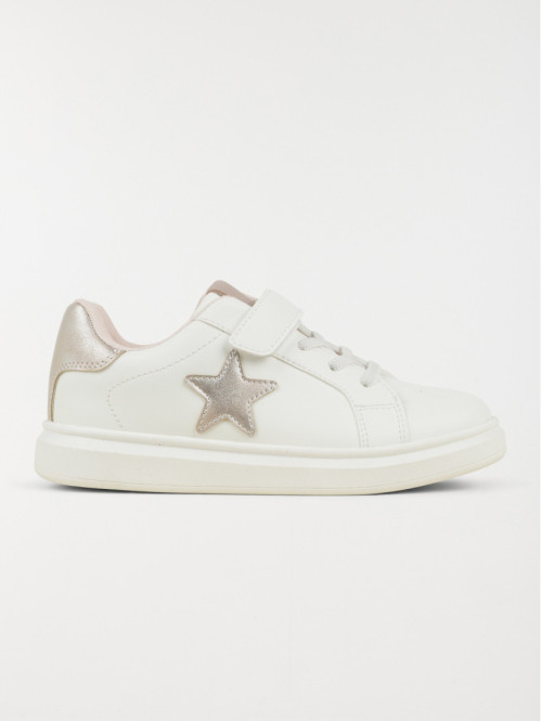 Baskets blanches étoile...