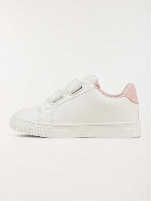 Baskets fleurs brodées...