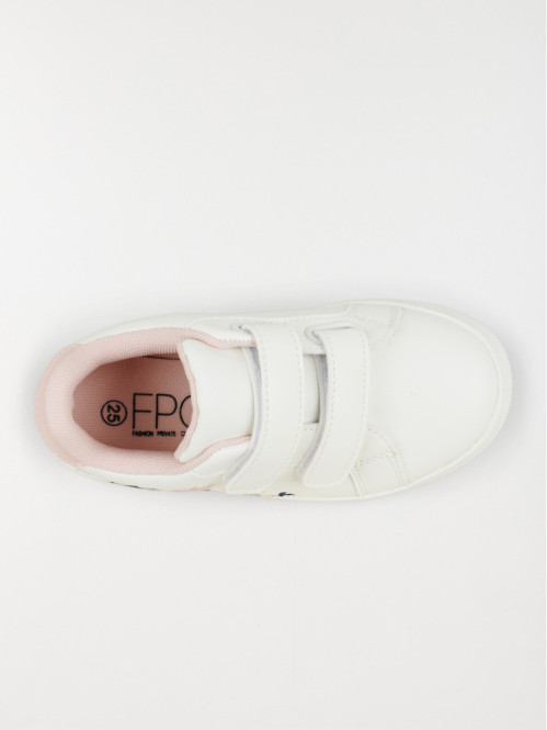 Baskets fleurs brodées...