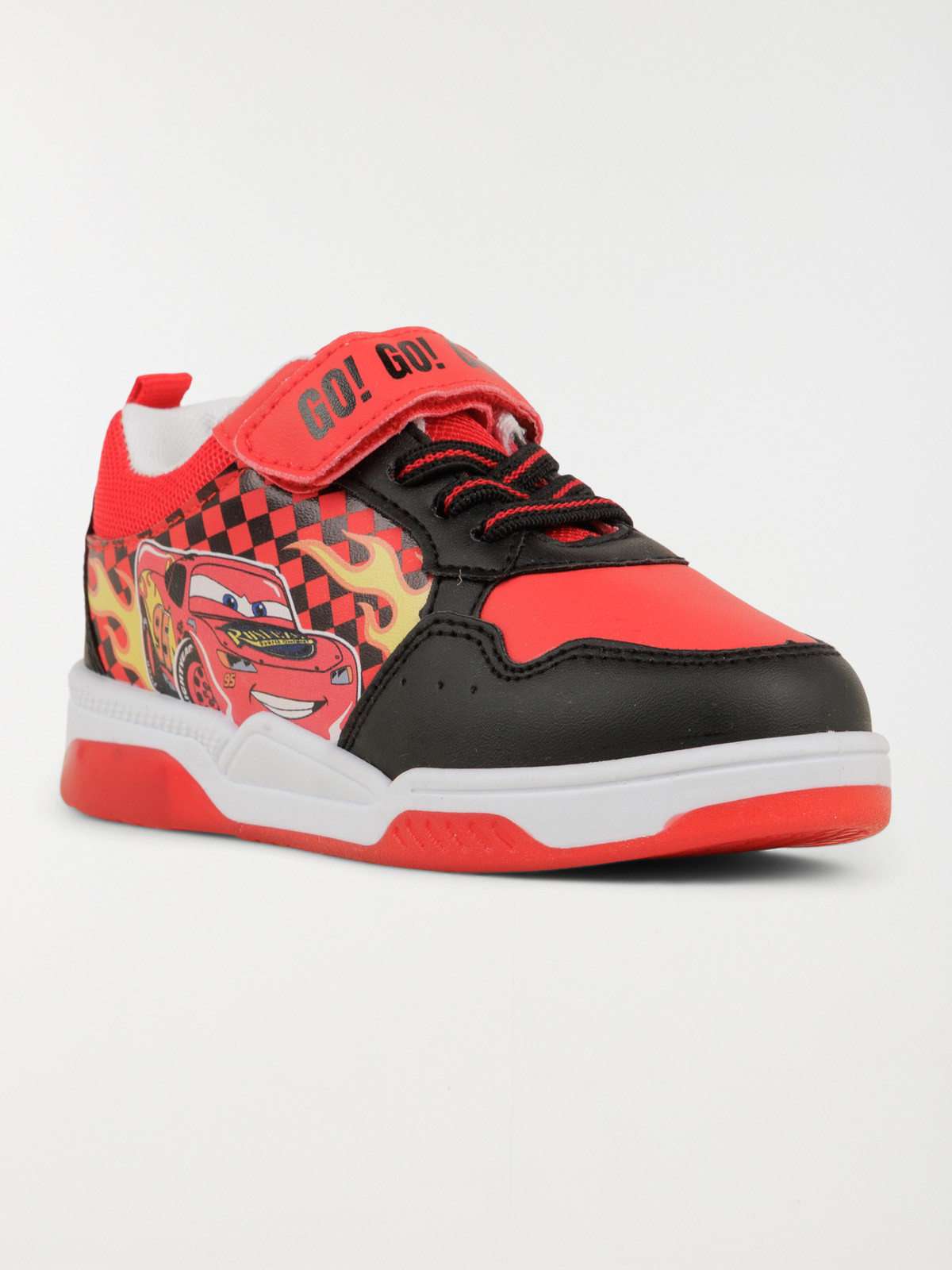 Basket noire motif Cars garçon (24-30)