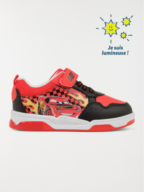 Basket noire motif Cars...