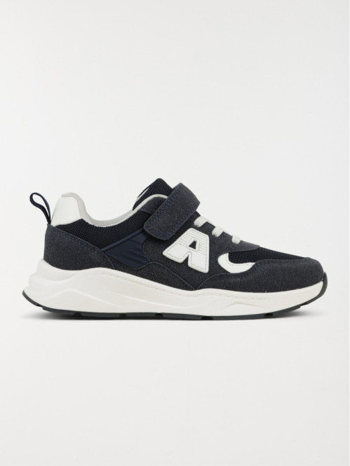 Baskets scratch navy garçon...
