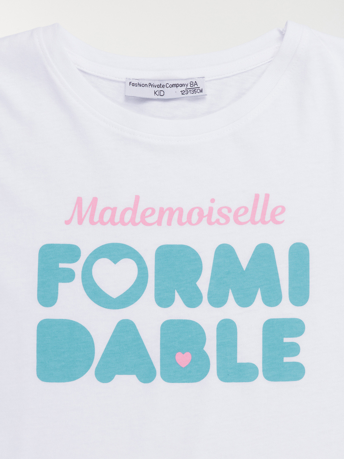 T-shirt formidable fille (3-12A) T-shirt formidable fille (3-12A)
