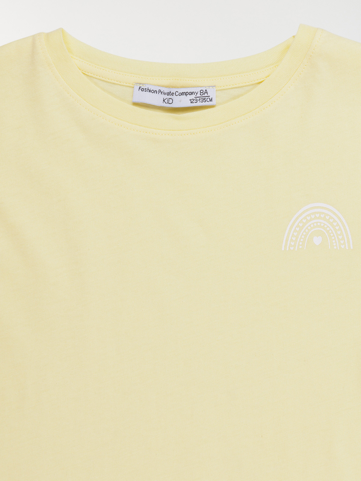 T-shirt arc-en-ciel fille (3-12A)