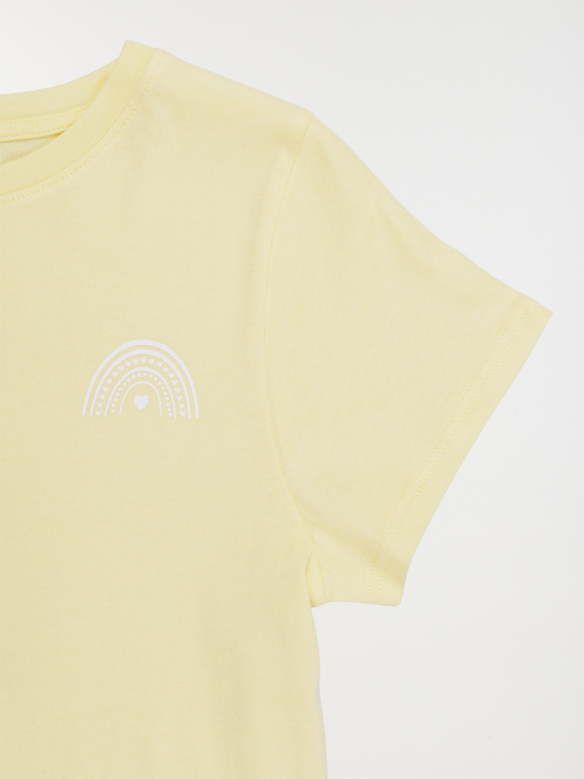 T-shirt arc-en-ciel fille (3-12A)