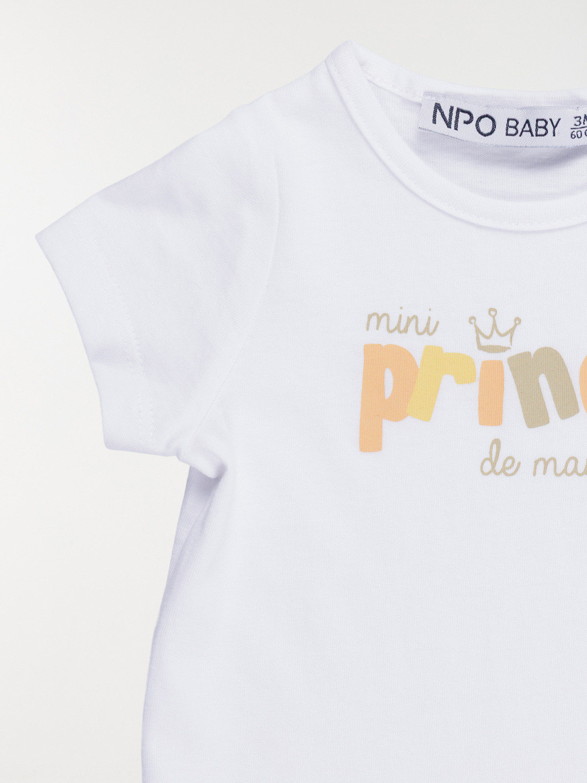 T-shirt mini prince garçon (3-36M)