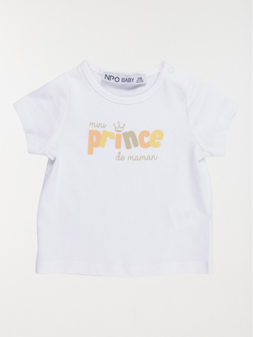 T-shirt mini prince garçon...