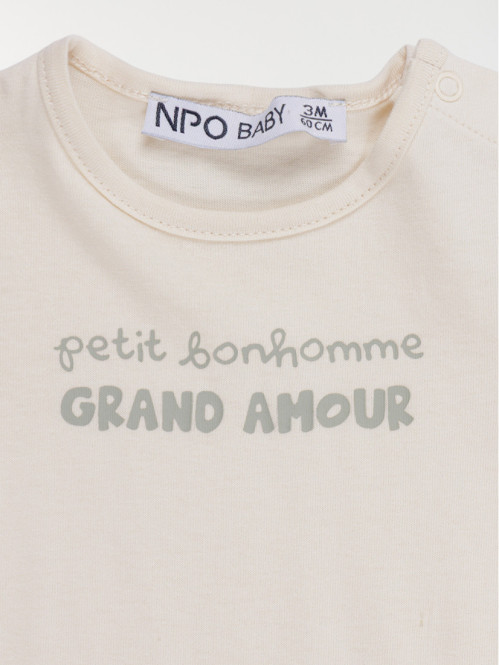 T-shirt petit bonhomme...