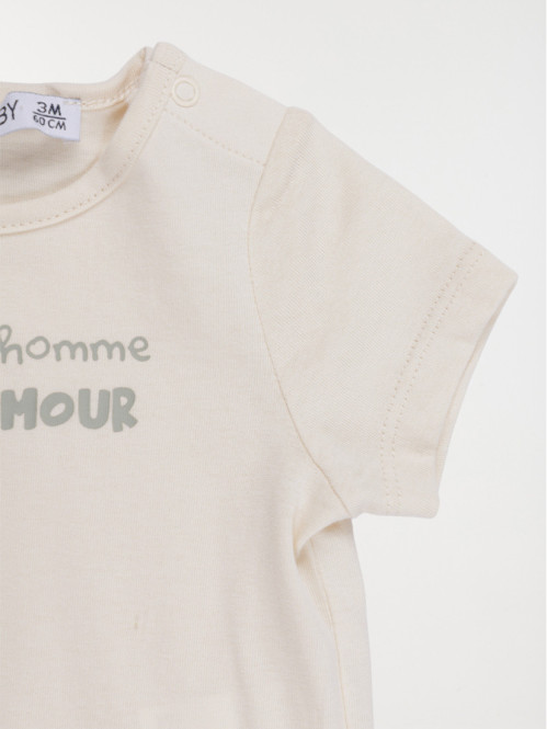 T-shirt petit bonhomme...
