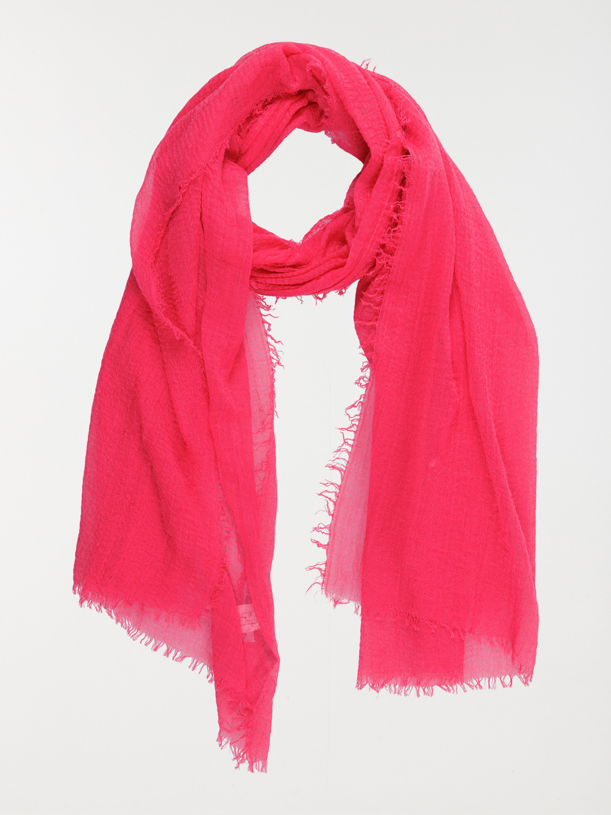 Foulard uni rose fiesta femme Foulard uni rose fiesta femme