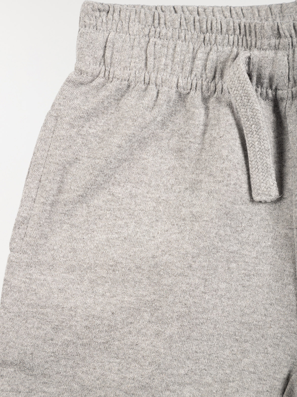 Bermuda basique gris chiné (3-8A) Bermuda basique gris chiné (3-8A)