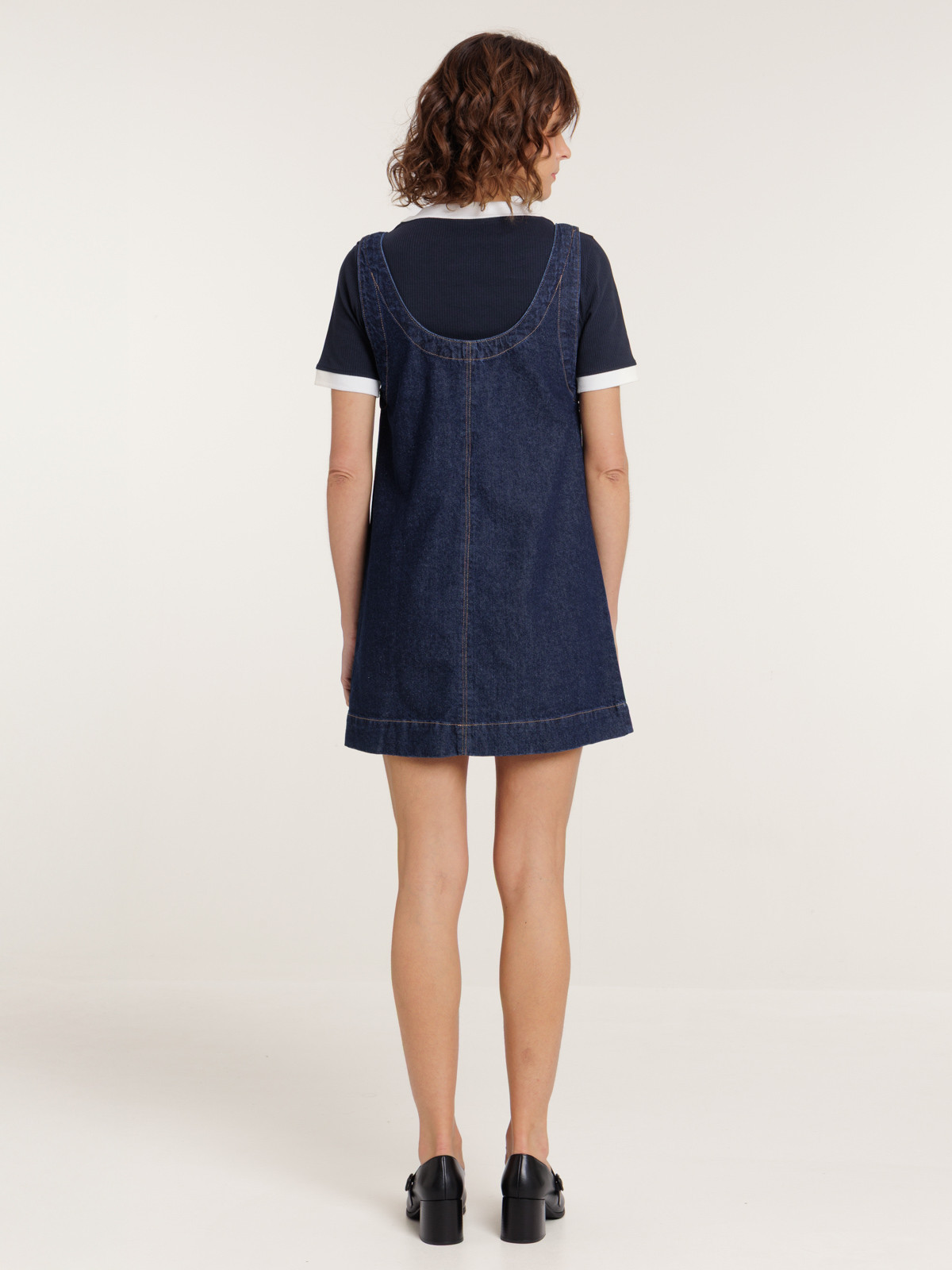 Robe en jean brut femme