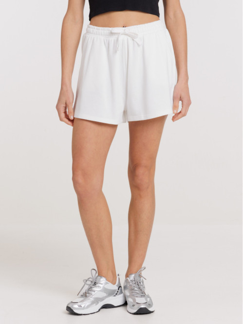 Short basique écru femme