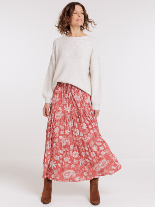 Pull col rond maille...