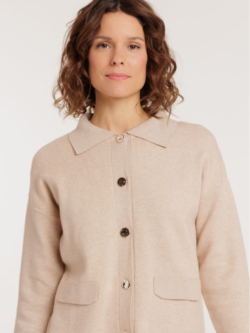 Gilet col classique...