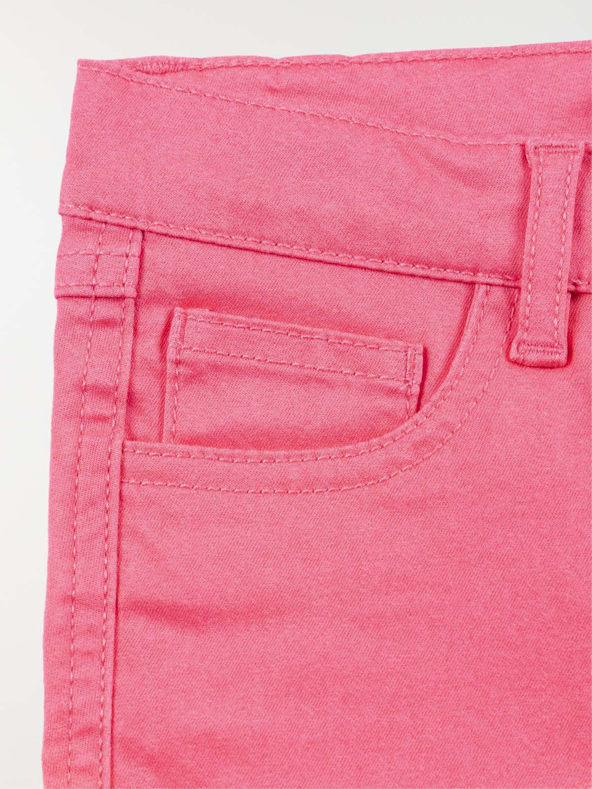 Short basique sorbet fraise fille(3-12A) Short basique sorbet fraise fille(3-12A)