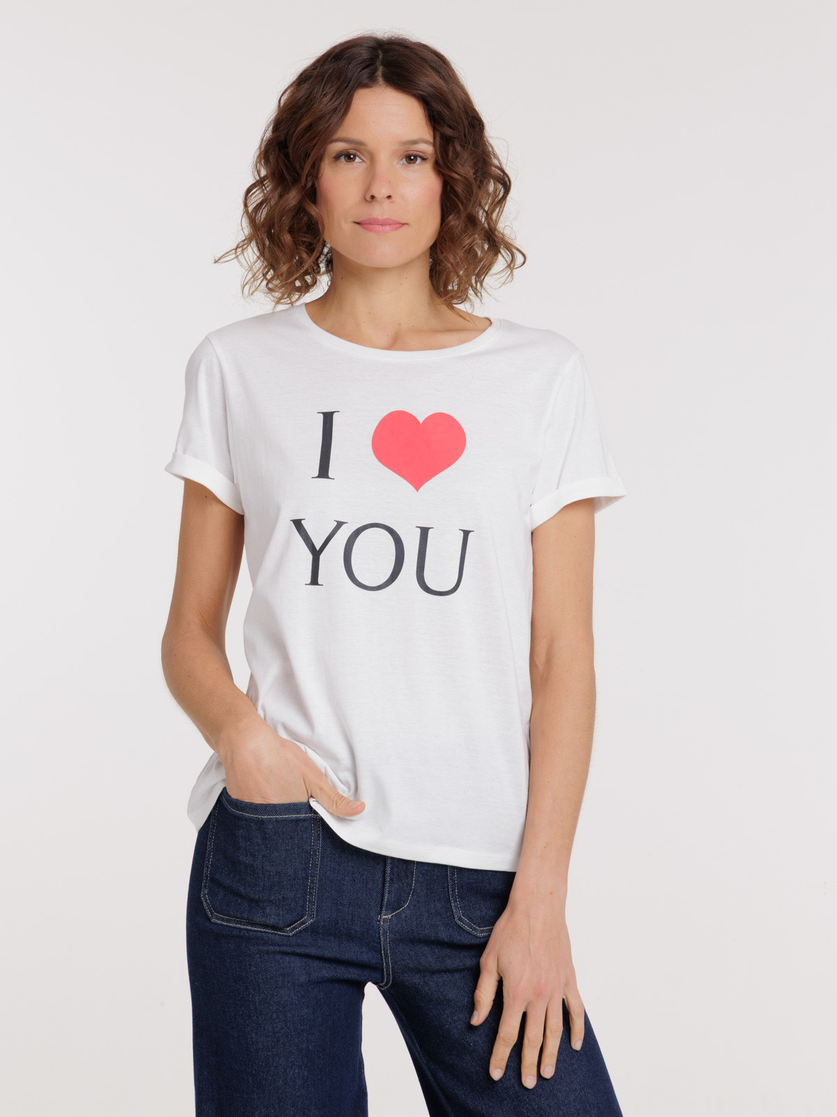 T-shirt Saint-Valentin femme