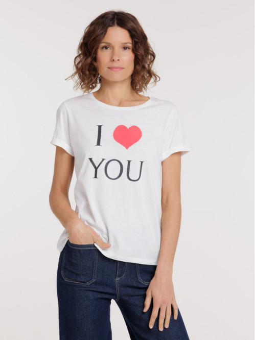T-shirt Saint-Valentin femme
