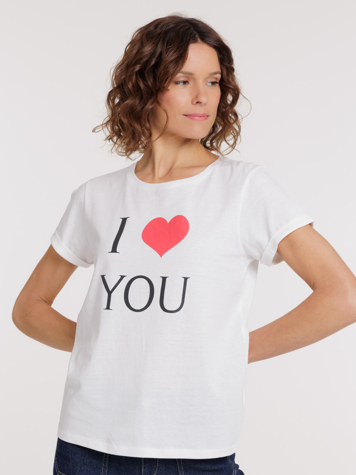 T-shirt Saint-Valentin femme