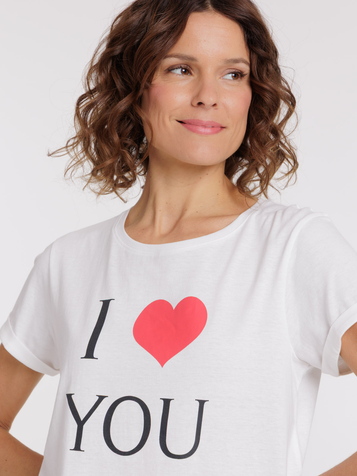 T-shirt Saint-Valentin femme