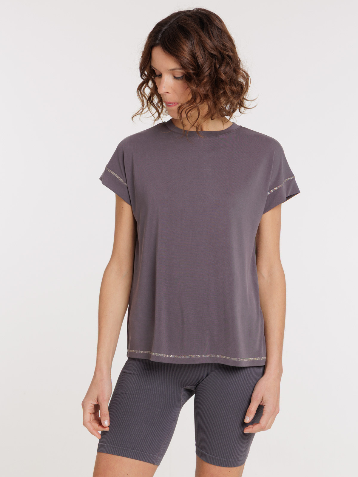 T-shirt de sport fluide femme